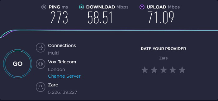 Cyberghost-united-kingdom-speed-test-