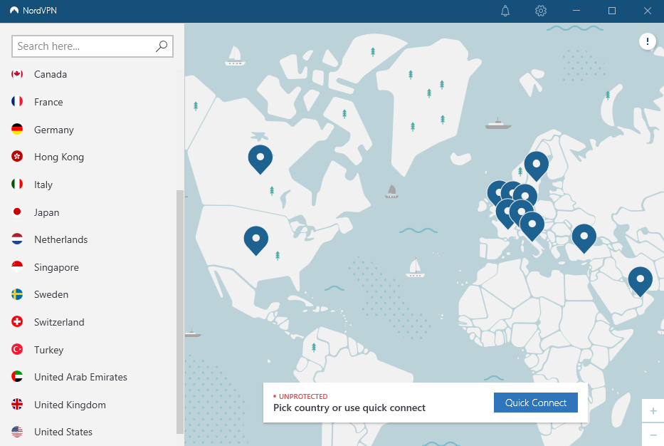 NordVPN-Servers