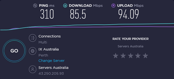 pia-vpn-speed-test-result-australia-in-USA