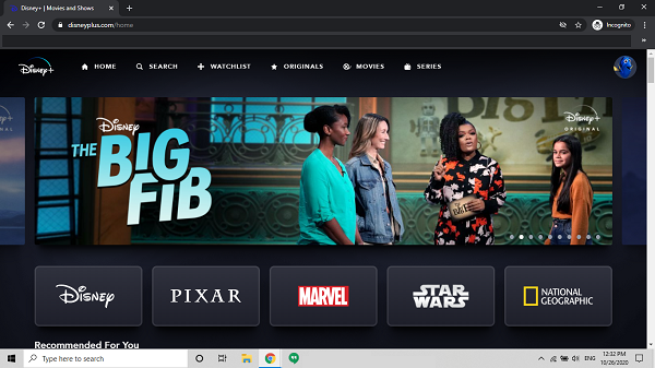 Disney-plus-website-in-USA