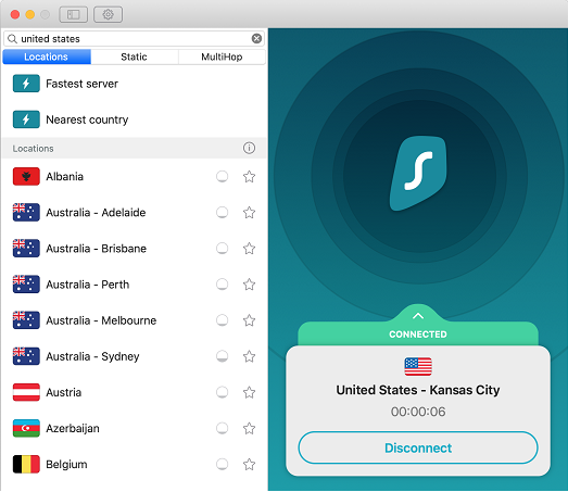surfshark-united-states-server-in-USA