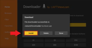 install-surfshark-apk-file outside-USA