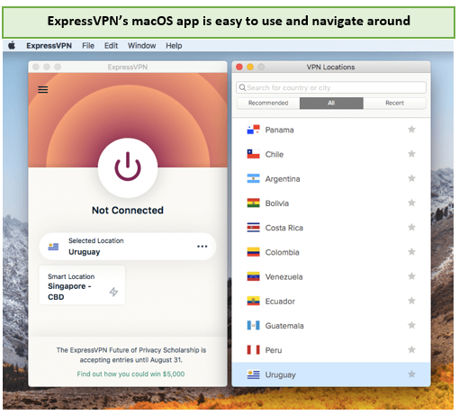 ExpressVPN-macOS-app