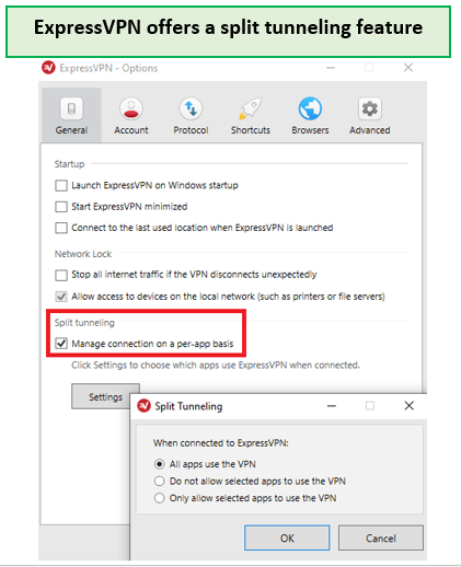ExpressVPN-split-tunneling-feature-in-USA