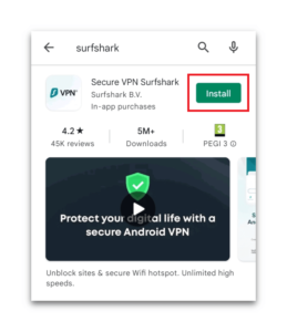 surfshark-android-free-trial-google-play-store-in-USA