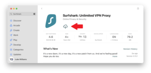 surfshark-mac-app-store-in-USA