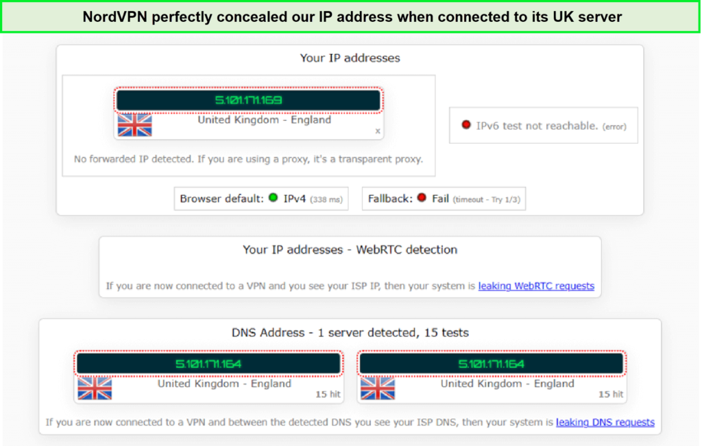 nordvpn-leak-test-uk-server-in-USA