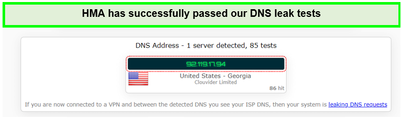 hma-dns-leak-test-in-USA