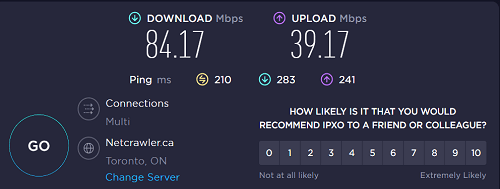 expressvpn-speed-test-with-vpn-for-canada