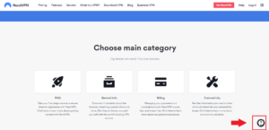 visit-nordvpn-customer-support-page-in-USA