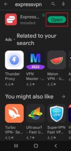 open-the-expressvpn-app