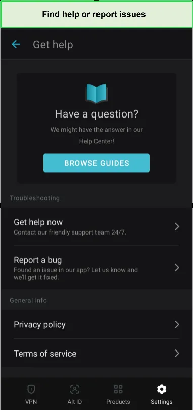take-help-on-surfshark-android-app-in-USA