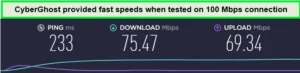 cyberghost-speed-test-in-USA