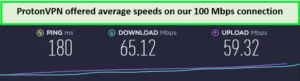ProtonVPN-speed-test-in-USA