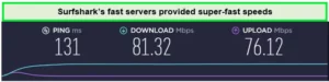 surfshark-speed-test-result-in-USA