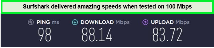 surfshark-speed-test-result-for-max-in-canada