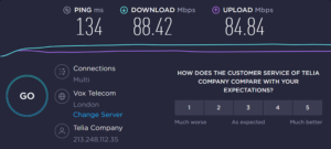 privatevpn-speed-test-result-UK-london-server