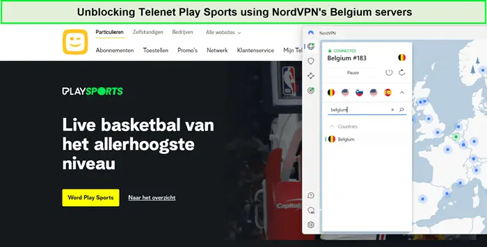 telenet-play-sports-unblocked-by-nordvpn