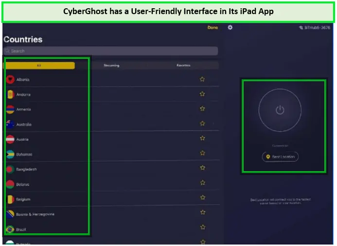 CyberGhost-ipad-app-in-USA