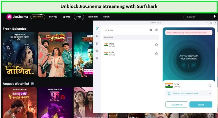 surfshark-unblocked-jiocinema-in-USA