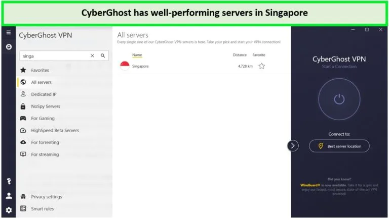 Cyberghost-singapore-servers-in-Singapore