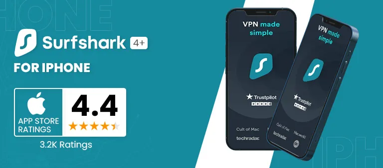 SurfSHark-affordable-iphone-vpn