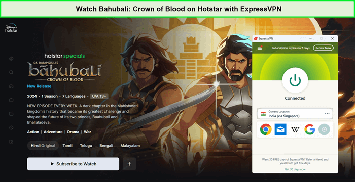 Watch-Bahubali-Crown-of-Blood-in-USA-on-Hotstar-on-ExpressVPN