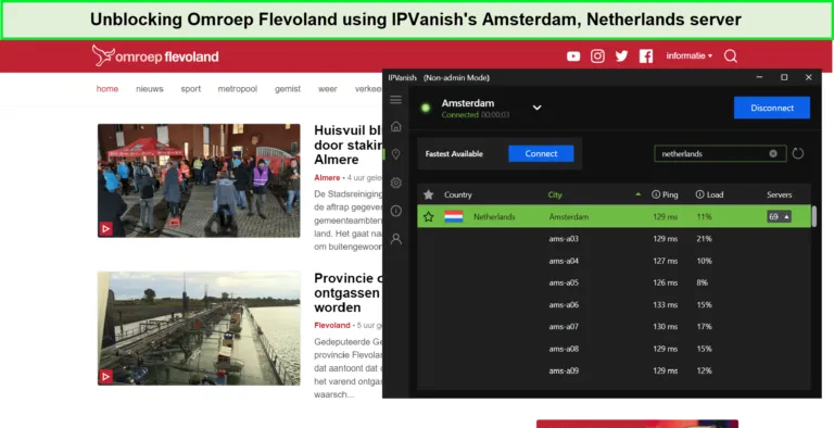 ipvanish-unblock-netherlands-services-like-Omroep-Flevoland