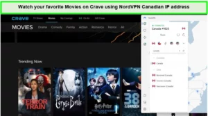 Nordvpn-desbloqueado-crave-tv-en-francia