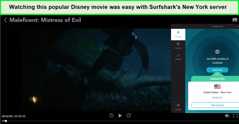 surfshark-unblocked-disney-in-USA
